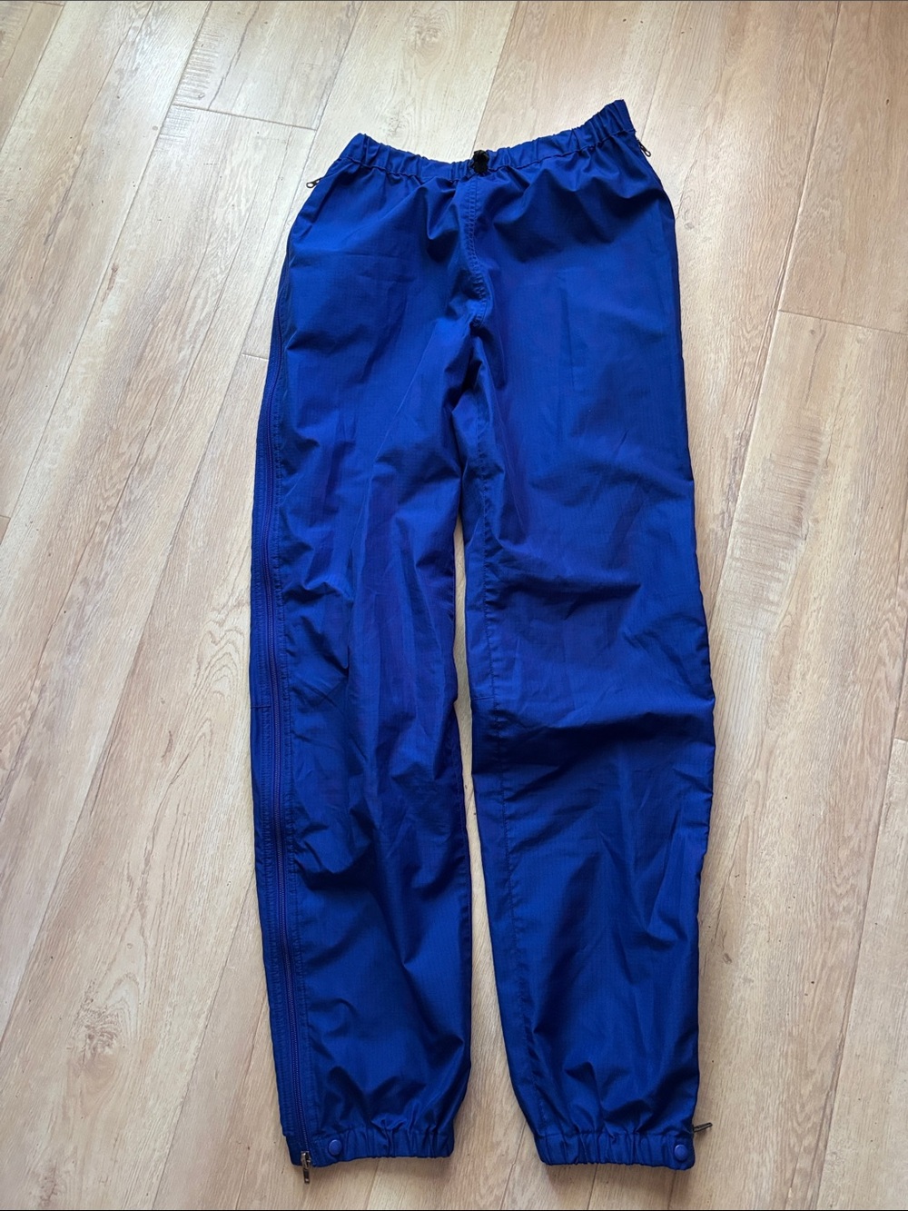 Patagonia Royal Blue Women's Track Joggers with Elastic Ankles